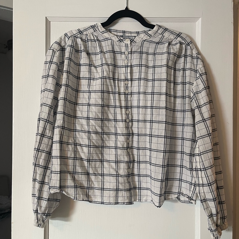 GAP casual button down tunic top